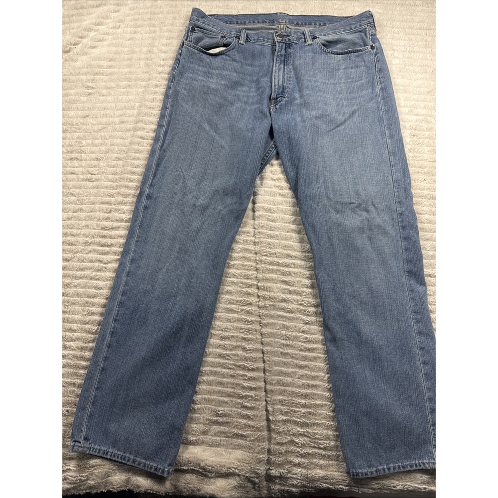 Polo Ralph Lauren Jeans Men's 36x32 Straight Leg 867 Classic‎ Fit Faded Denim
